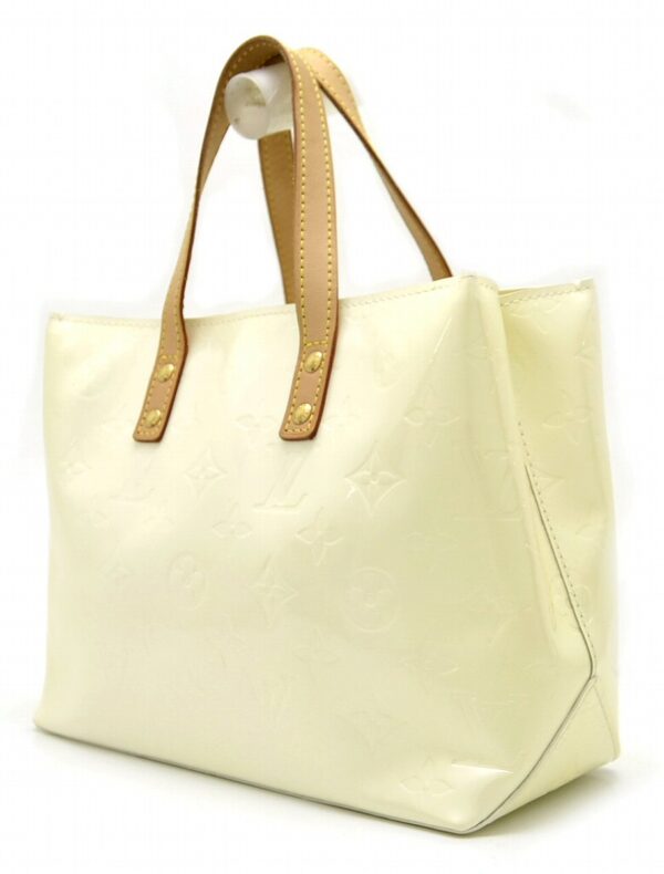 11531042 1 Louis Vuitton Reed PM Tote Bag Monogram Vernis White