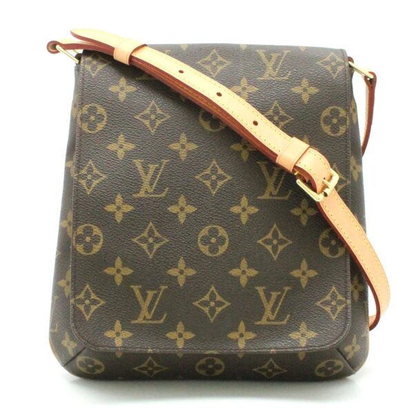 11531093 Louis Vuitton Musette Salsa Shoulder Bag Monogram Brown