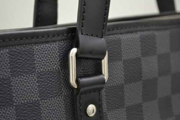 11531157 6 Louis Vuitton Tadao PM Tote Bag Damier Graphite Black