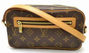 11531175 Burberry Canvas Waist Bag Beige Plaid