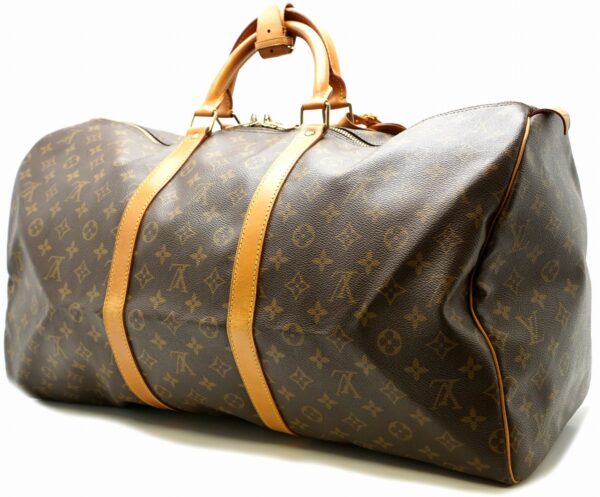 11531189 1 Louis Vuitton Keepall 55 Bag Monogram Brown