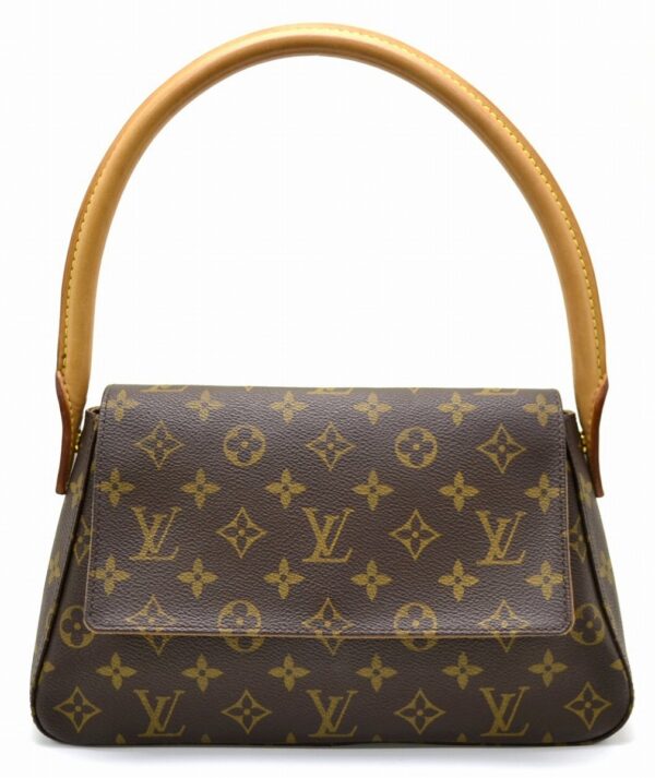 11531193 Louis Vuitton Mini Looping Shoulder Bag Monogram Brown