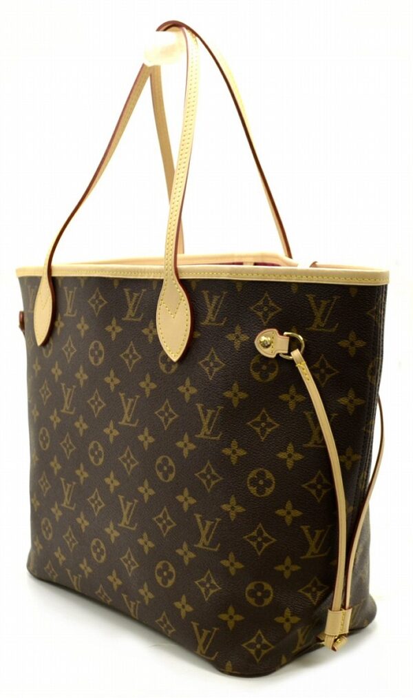 11531375 1 Louis Vuitton Neverfull MM Tote Bag Monogram Red