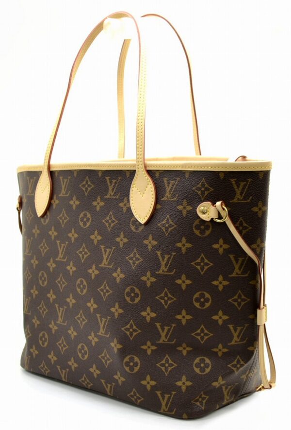 11531376 1 Louis Vuitton Neverfull MM Tote Bag Monogram Brown