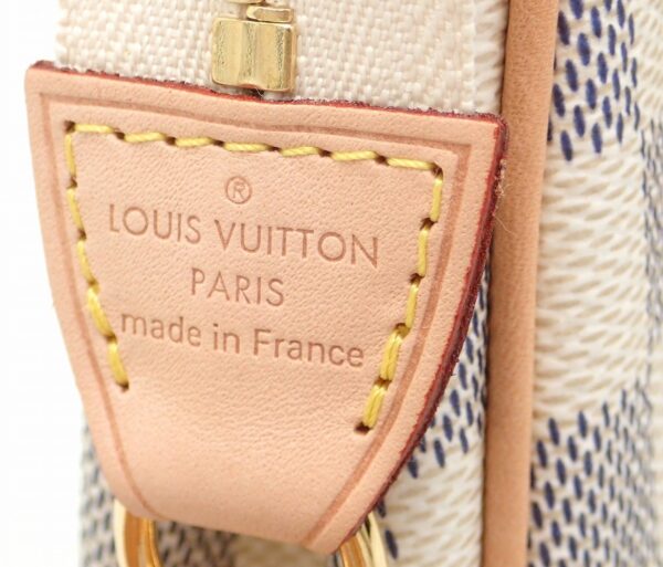 11531397 6 Louis Vuitton Eva Accessory Pouch Damier Azur White