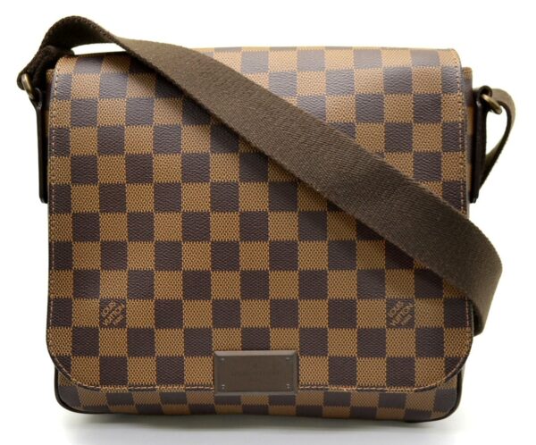 11531697 Louis Vuitton District PM Shoulder Bag Damier Brown