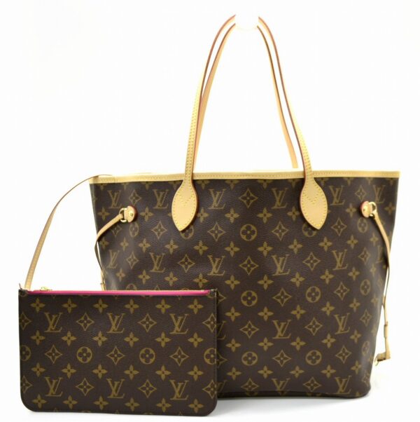 11531735 Louis Vuitton Neverfull MM Tote Bag Monogram Pivoine