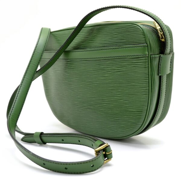 11531762 1 Louis Vuitton Genefeuille Shoulder Bag Epi Green