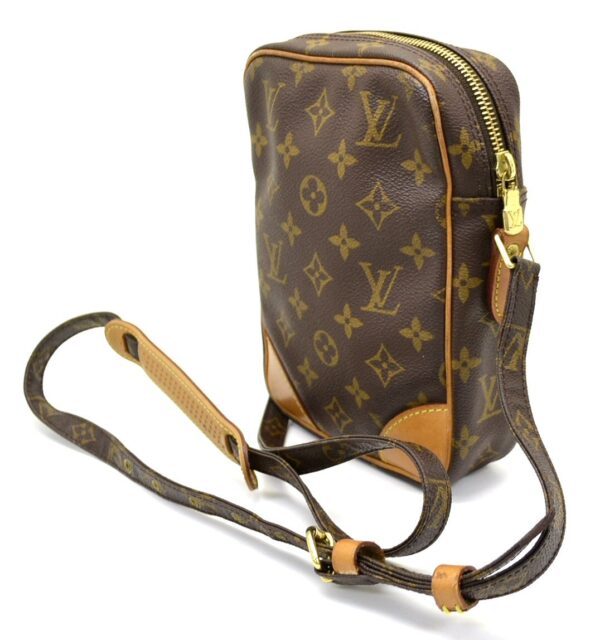 11531785 1 Louis Vuitton Danube Shoulder Bag Monogram Brown