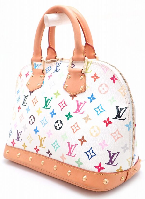 11531810 1 Louis Vuitton Alma Handbag Multicolor White