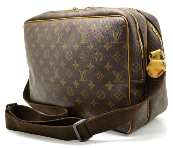 11531845 1 Louis Vuitton Reporter GM Shoulder Bag Monogram Brown