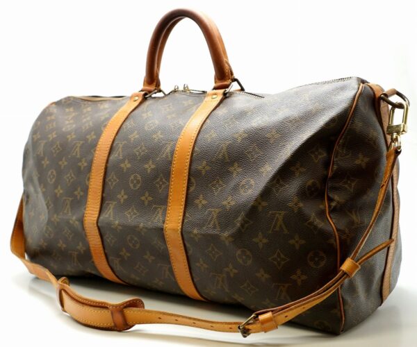 11540022 1 Louis Vuitton Keepall Bandouliere 50 Bag Monogram Brown