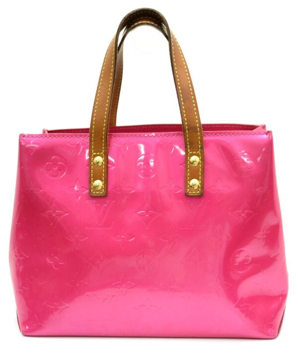 11540117 Louis Vuitton Reid PM Handbag Vernis Pink