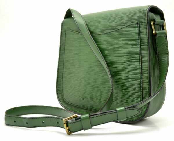 11540228 1 Louis Vuitton Saint Cloud Shoulder Bag Epi Green