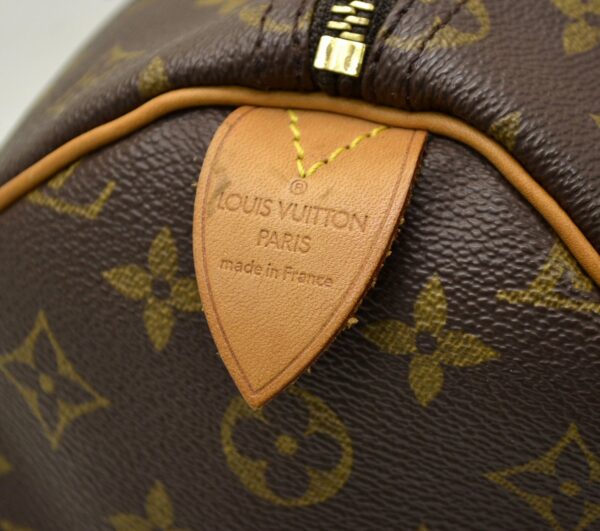 11540298 4 Louis Vuitton Speedy 35 Bag Monogram Brown