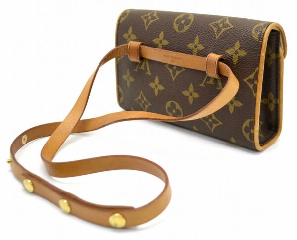 11540442 1 Louis Vuitton Pochette Florentine Waist Pouch Monogram Brown