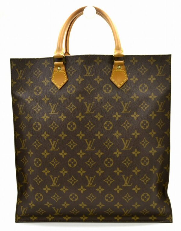 11540561 Louis Vuitton Sac Plat Tote Bag Monogram Brown