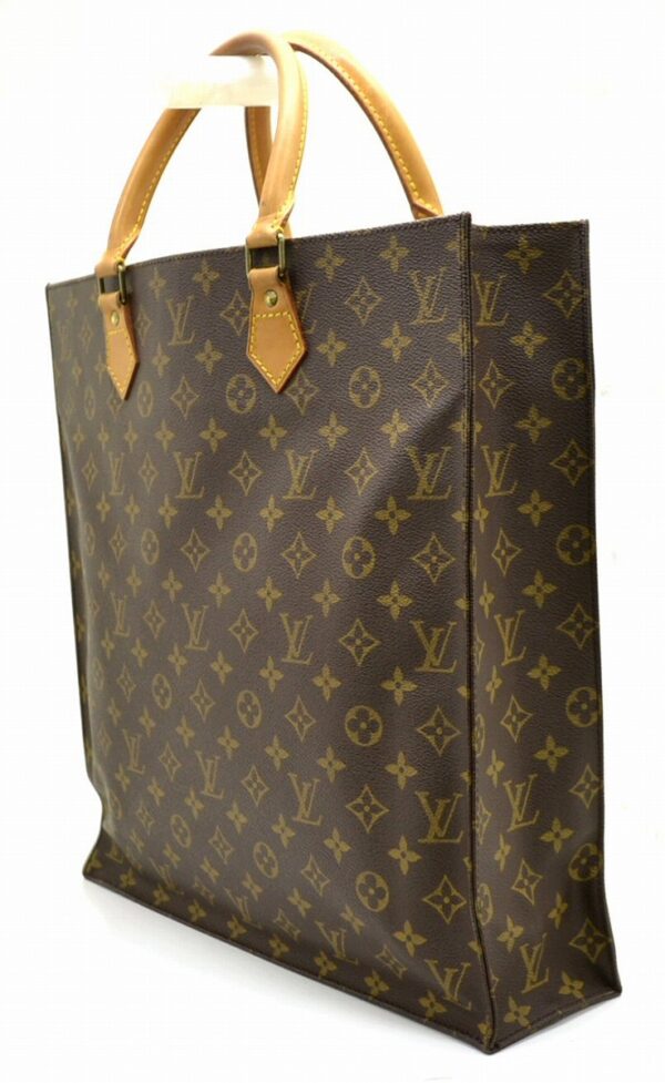 11540561 1 Louis Vuitton Sac Plat Tote Bag Monogram Brown