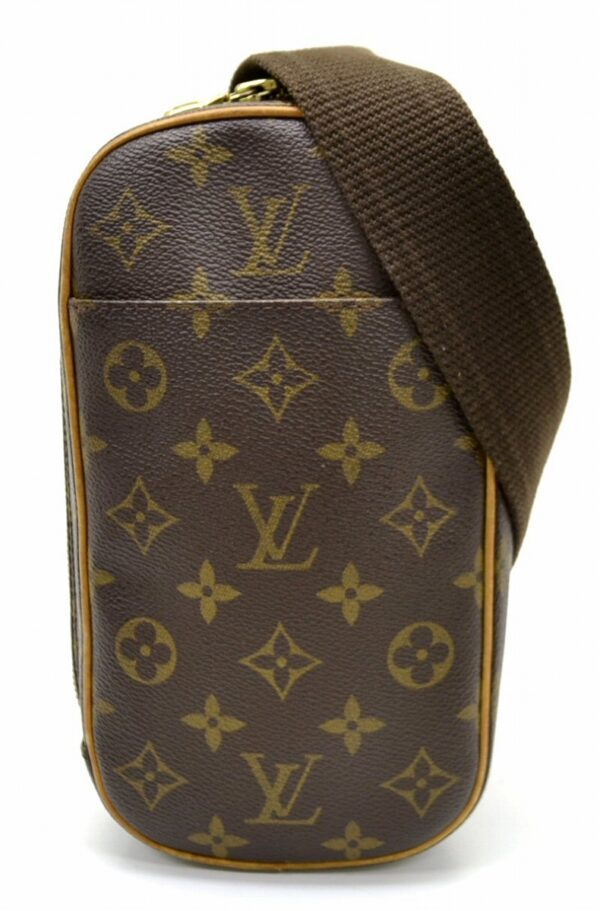 11540626 Louis Vuitton Pochette Ganju Body Bag Monogram Brown