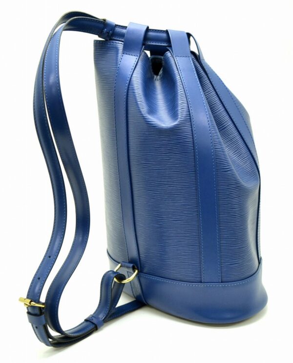 11540661 1 Louis Vuitton Randonnée GM Rucksack Epi Blue