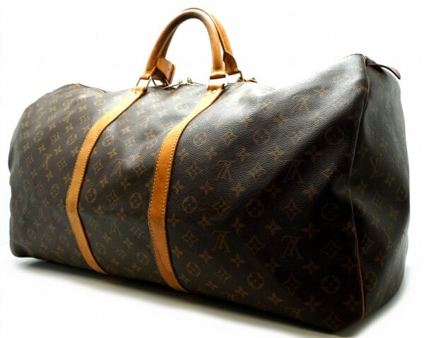 11540805 1 Louis Vuitton Keepall 60 Bag Monogram Brown