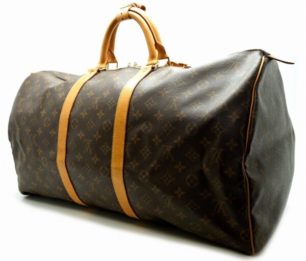 11540834 1 Louis Vuitton Keepall 55 Bag Monogram Brown