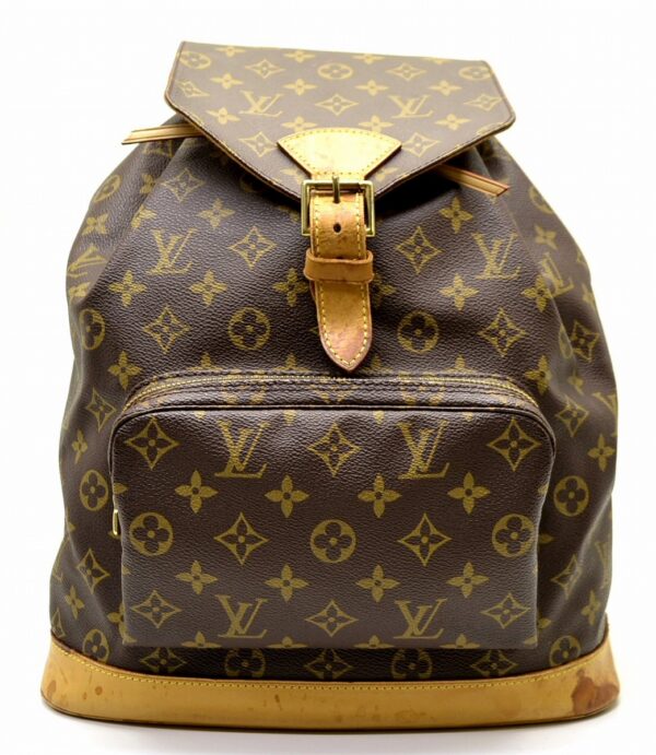 11540840 Louis Vuitton Montsouris GM Rucksack Monogram Brown