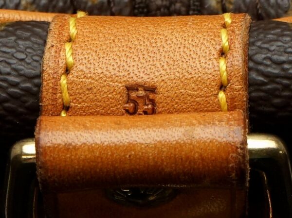 11540843 8 Louis Vuitton Keepall Bandouliere 55 Bag Monogram Brown