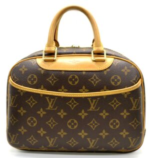 11540879 Louis Vuitton Damier Ebene Neverfull PM Shoulder Bag Brown