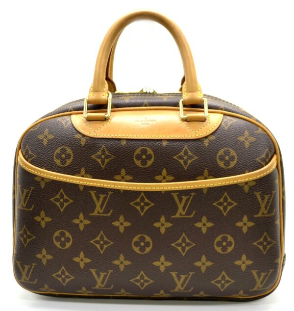 11540879 Louis Vuitton Trouville Handbag Monogram Brown