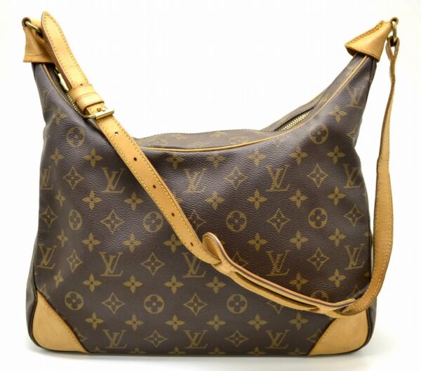 11540929 Louis Vuitton Boulogne Shoulder Bag Monogram Brown