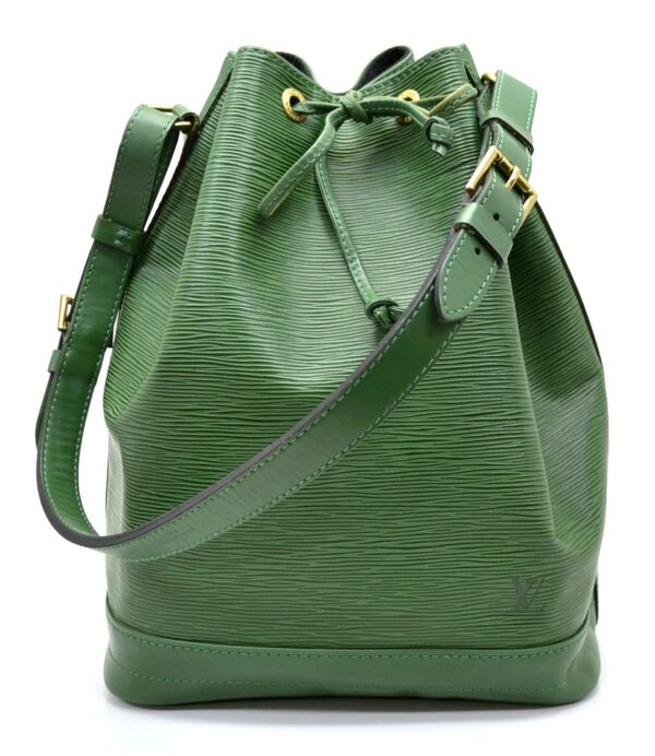 11540953 Louis Vuitton Noe Shoulder Bag Epi Green