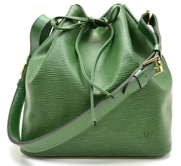 11540954 Louis Vuitton Petit Noe Shoulder Bag Epi Green