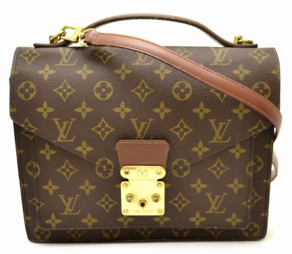 11540982 Louis Vuitton Monceau 28 Handbag Monogram Brown