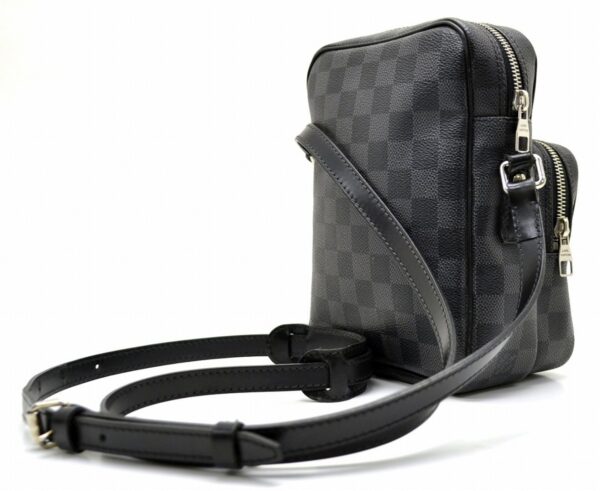 11541060 1 Louis Vuitton Rem Shoulder Bag Damier Graphite