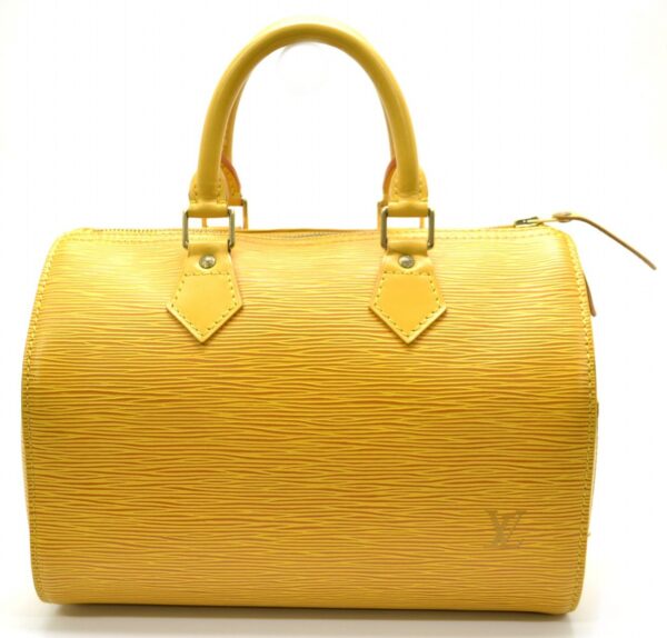 11541067 Louis Vuitton Speedy 25 Handbag Epi Yellow