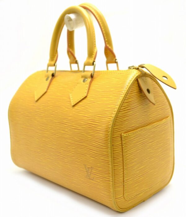 11541067 1 Louis Vuitton Speedy 25 Handbag Epi Yellow