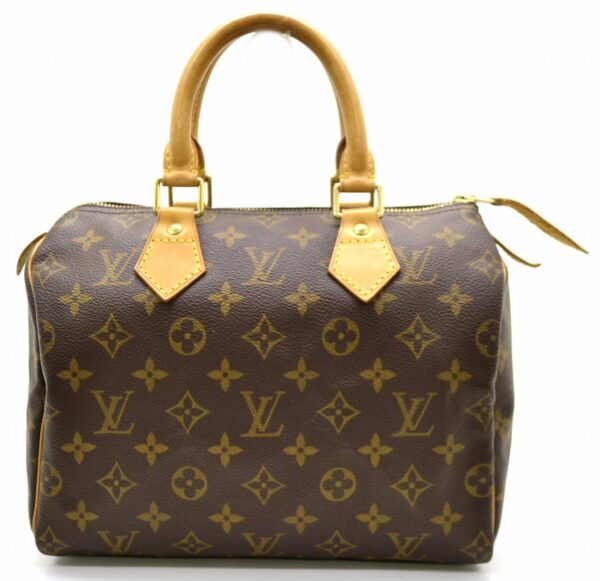 11541096 Louis Vuitton Speedy 25 Handbag Monogram Brown