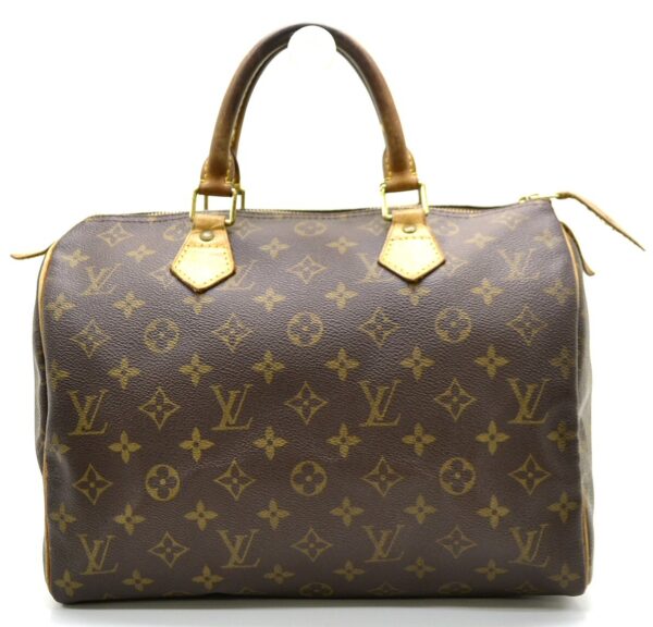 11541104 Louis Vuitton Speedy 30 Handbag Monogram Brown