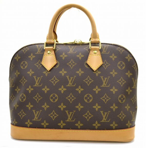 11541211 Louis Vuitton Alma Handbag Monogram Brown