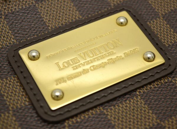 11541221 5 Louis Vuitton Eva Clutch Bag Damier Brown with Chain