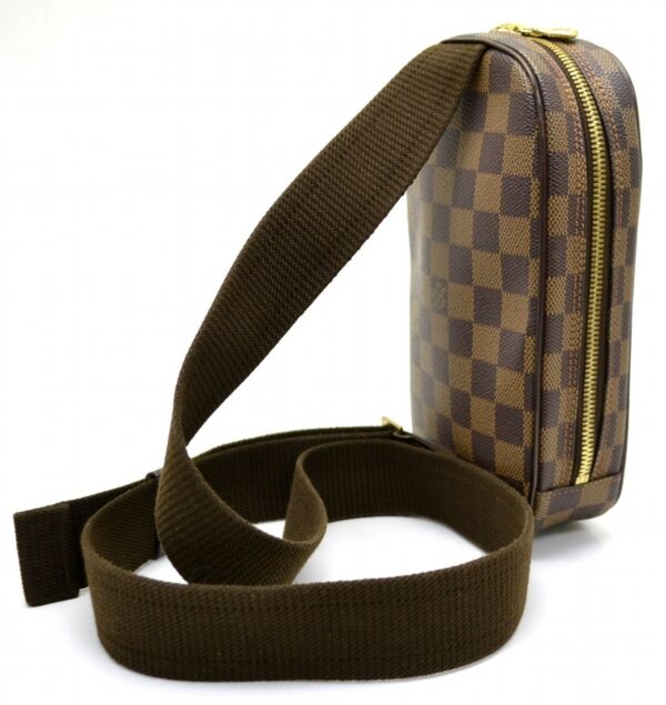 11541292 1 Louis Vuitton Pochette Ganju Body Bag Damier Brown