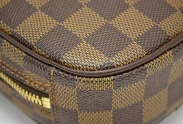 11541292 2 Louis Vuitton Pochette Ganju Body Bag Damier Brown