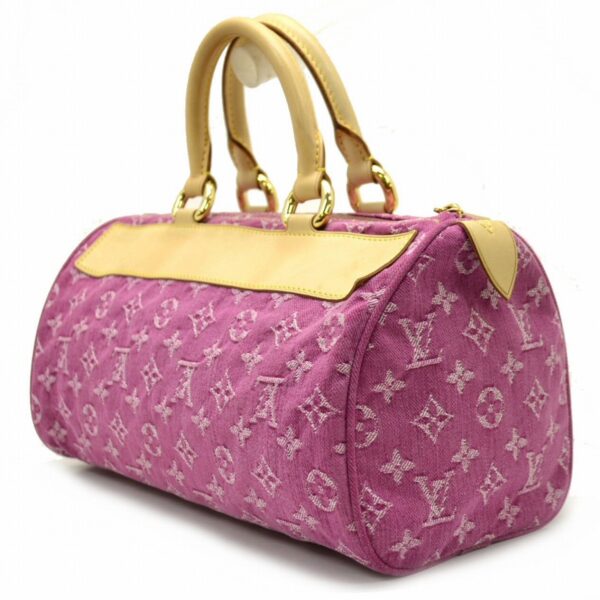 11541306 1 Louis Vuitton Neo Speedy Handbag Monogram Denim Pink