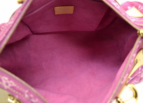 11541306 5 Louis Vuitton Neo Speedy Handbag Monogram Denim Pink