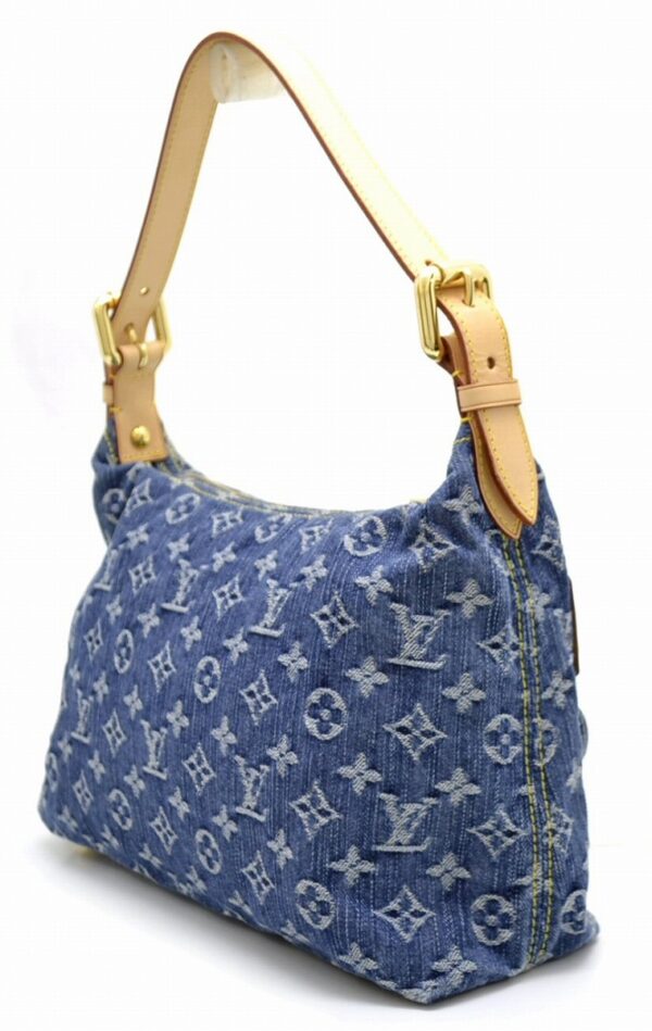 11541315 1 Louis Vuitton Baggy PM Shoulder Bag Denim Blue