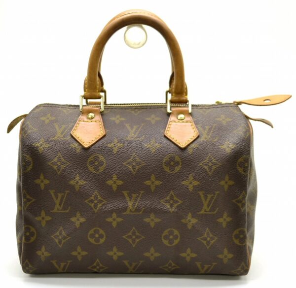 11541346 Louis Vuitton Speedy 25 Handbag Monogram Brown