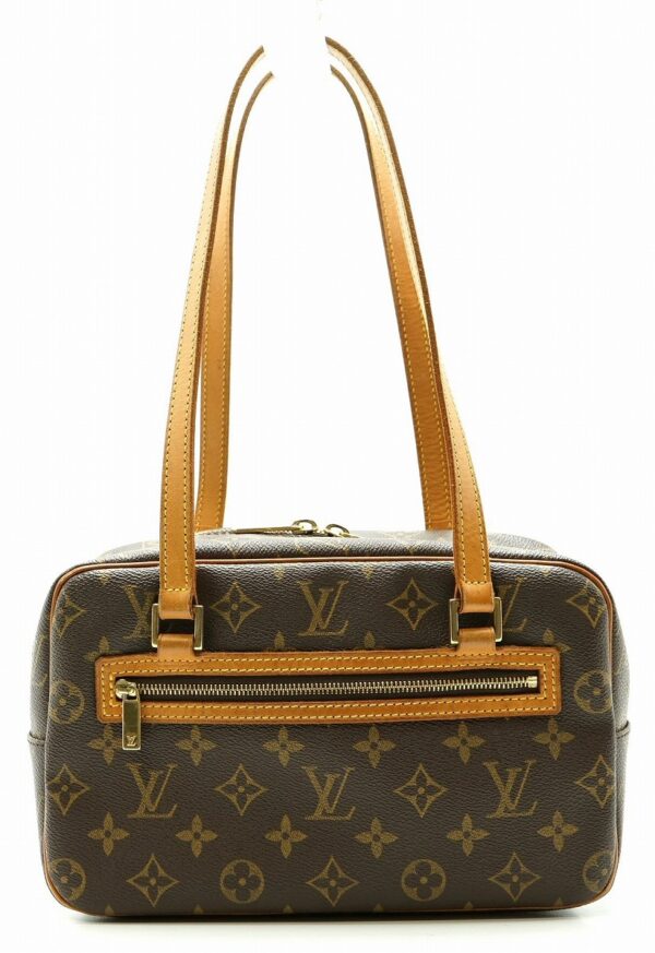 11550122 Louis Vuitton Cite MM Shoulder Bag Monogram Brown