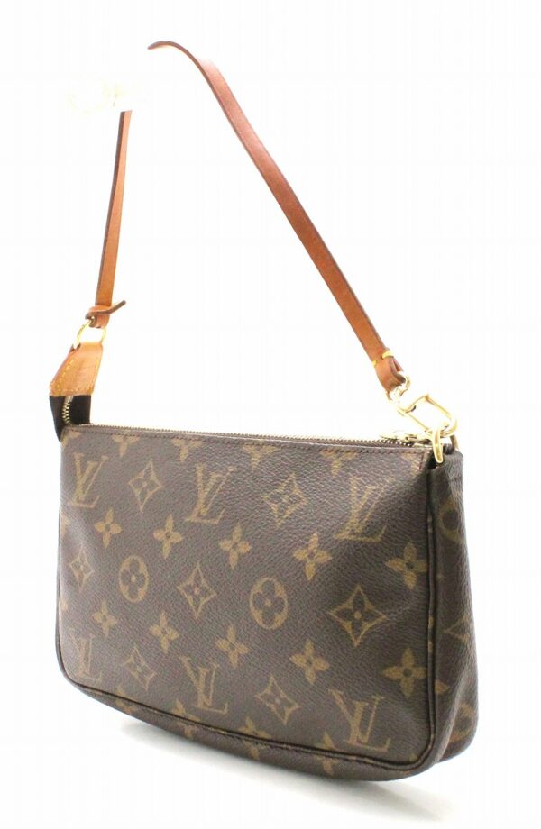 11550279 1 Louis Vuitton Pochette Accessory Pouch Monogram Brown