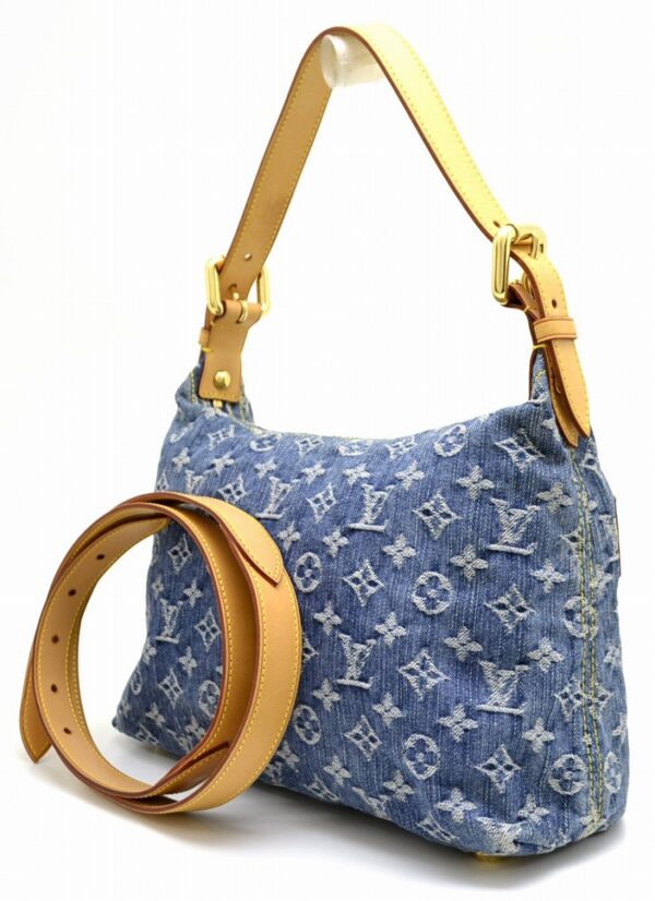 11550460 1 Louis Vuitton Baggy PM Shoulder Bag Monogram Denim Blue